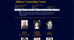 Desktop Screenshot of alliancecounselingcenter.com